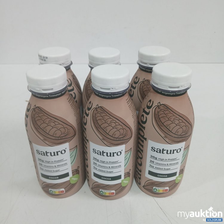 Artikel Nr. 932513 Artikel Nr. 932513: Saturo High Protein Kakao abgelaufen 400ml 6Stk
