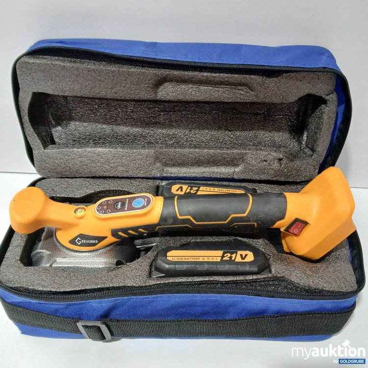 Artikel Nr. 961513 Artikel Nr. 961513: Geevorks Akku Saugnapf Machine inkl. 2 Akkus und Ladegerät