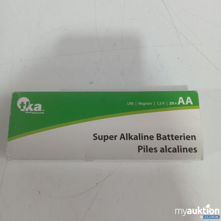 Artikel Nr. 970513 Artikel Nr. 970513: Tka Super Alkaline Batterien AA LR6, 20Stück
