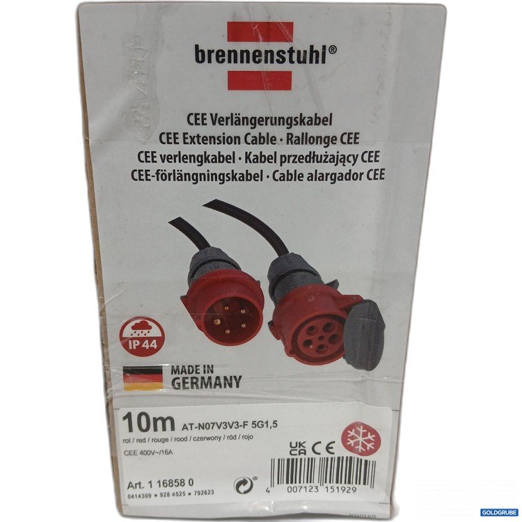 Artikel Nr. 997513: Brennenstuhl CEE Verlängerungskabel  10m 1 16858 0 