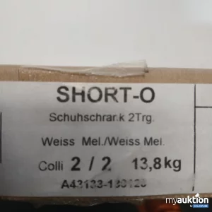 Auktion 2. Teil SHORT-O Schuhschrank Art.Nr. 30-L8-99-15 KEIN VOLLSTÄNDIGES MÖBELSTÜCK!