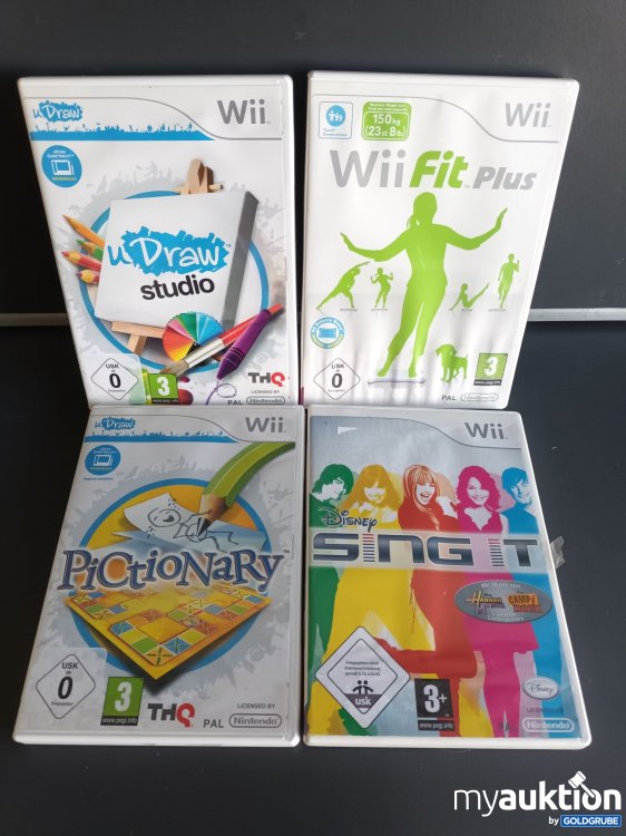 Artikel Nr. 398514 Artikel Nr. 398514: 4 x Wii Spiele