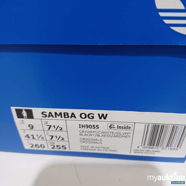 Artikel Nr. 463514 Artikel Nr. 463514: Adidas Samba OG W Größe 41 1/3