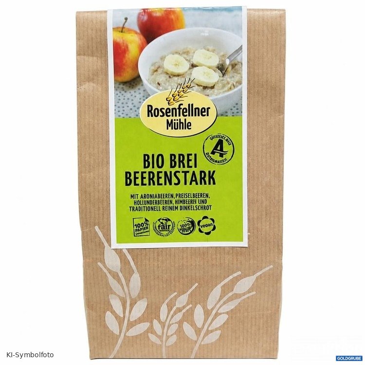 Artikel Nr. 466514: Rosenfellner Mühle Bio Brei Beerenstark 380g