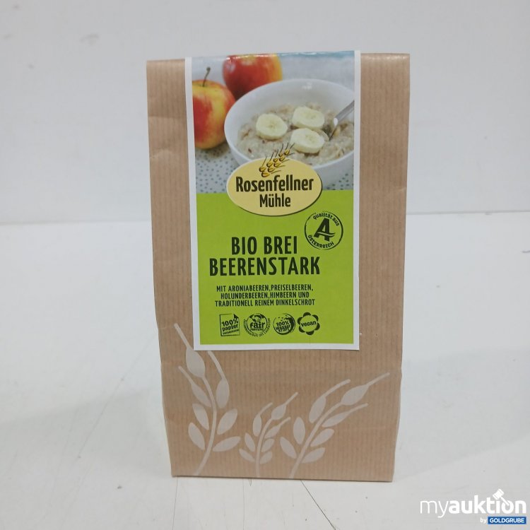 Artikel Nr. 466514: Rosenfellner Mühle Bio Brei Beerenstark 380g