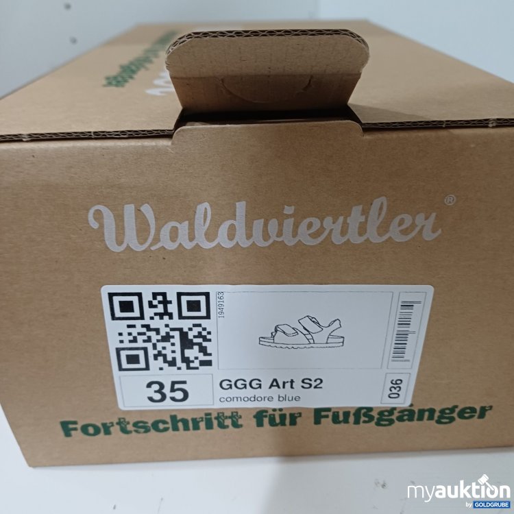 Artikel Nr. 470514 Artikel Nr. 470514: Waldviertler Sandalen GGG Art S2 comodore blue