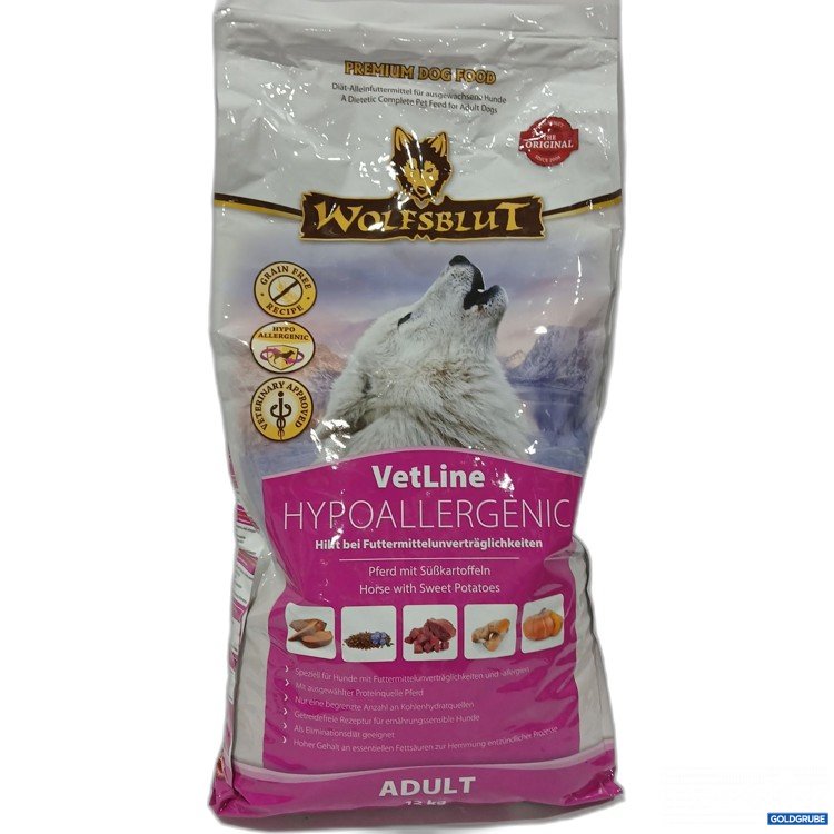 Artikel Nr. 878514: Wolfsblut Vetline Hypoallergenic Adult 12kg 