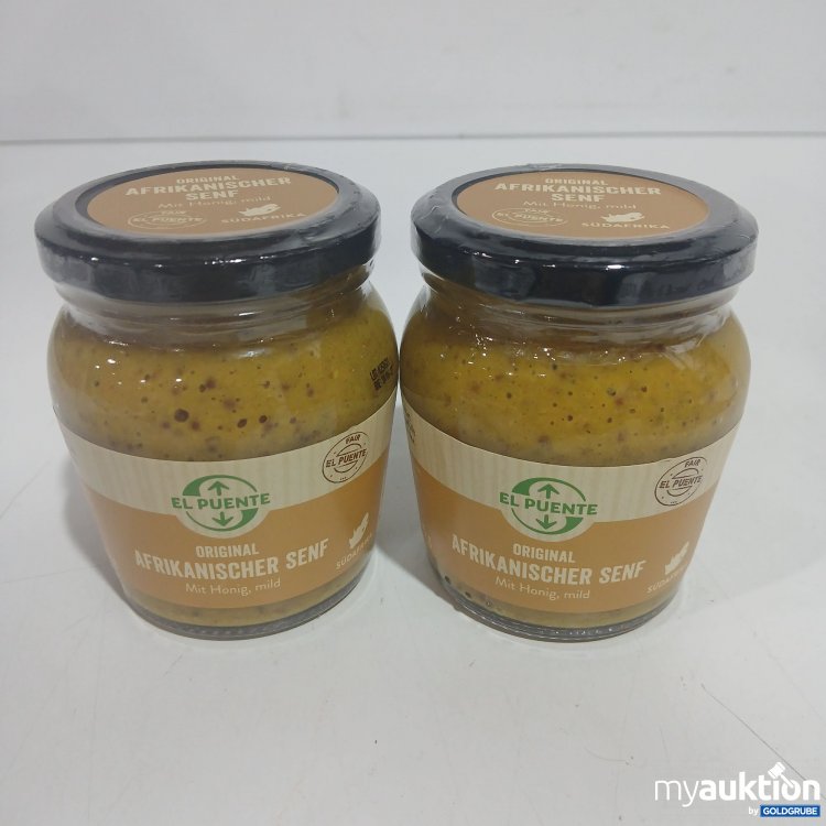 Artikel Nr. 897514: El Puente Original Afrikanischer Senf mit Honig je 235g