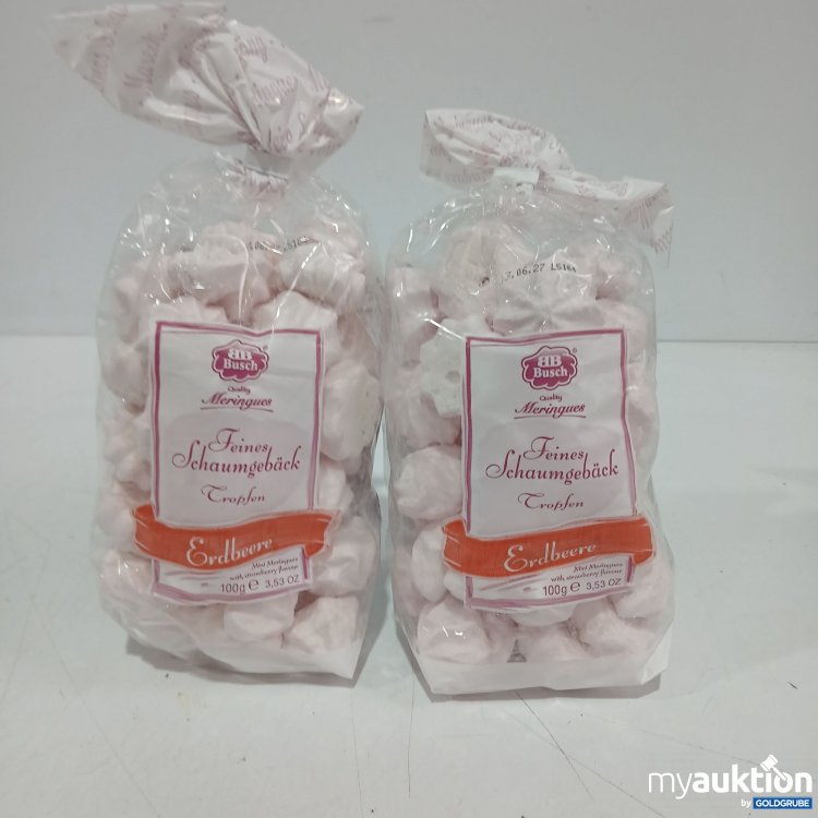 Artikel Nr. 911514 Artikel Nr. 911514: Busch Feines Schaumgebäck Ersbeere 2x100g