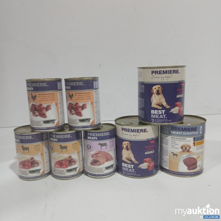 Artikel Nr. 960514: Premiere Hundefutter diverse Sortem 5x400g 3x800g