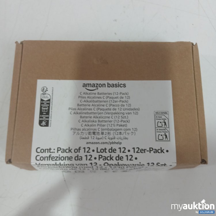 Artikel Nr. 970514 Artikel Nr. 970514: Amazon basics C Alkaline Batterien 12 Stück