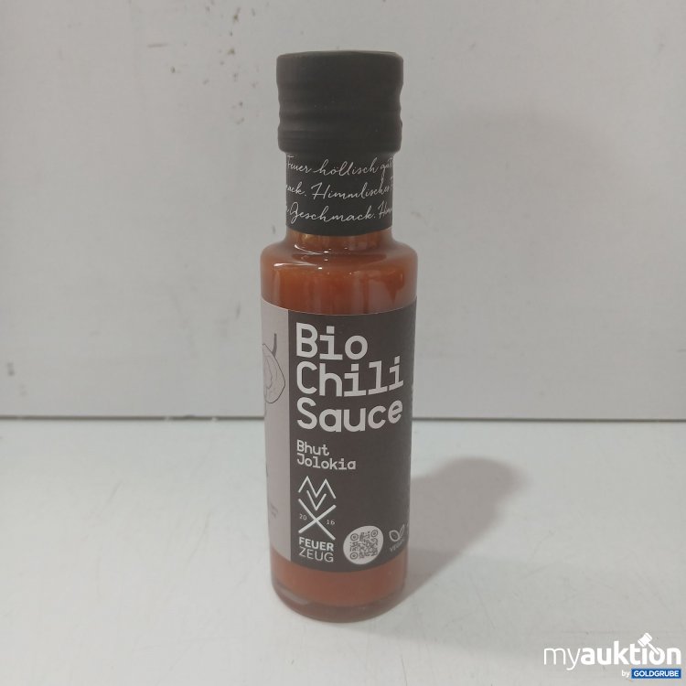 Artikel Nr. 995514: Mühlviertler Feuerzeug Bio Chili Sauce Bhut Jolokia 110g 