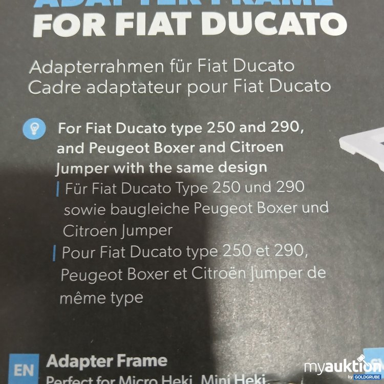 Artikel Nr. 438515: Dometic Adapter Frame 