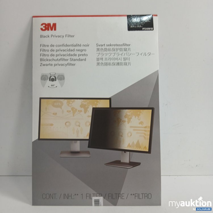 Artikel Nr. 444515 Artikel Nr. 444515: 3M Black Privacy Filter PF240W1B