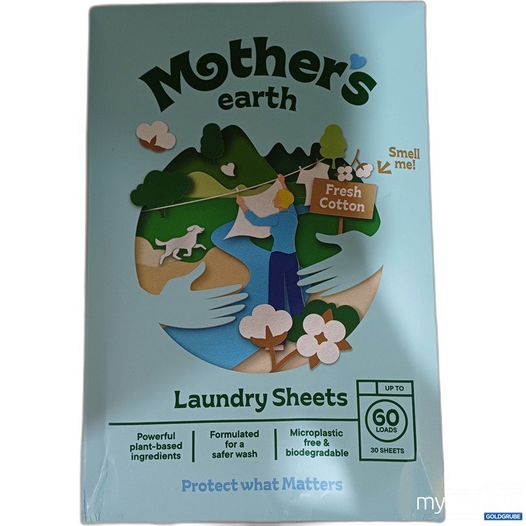 Artikel Nr. 526515: Mother's Earth Spülmaschinen-Blätte, Fresh Cotton, 30 Blätter 