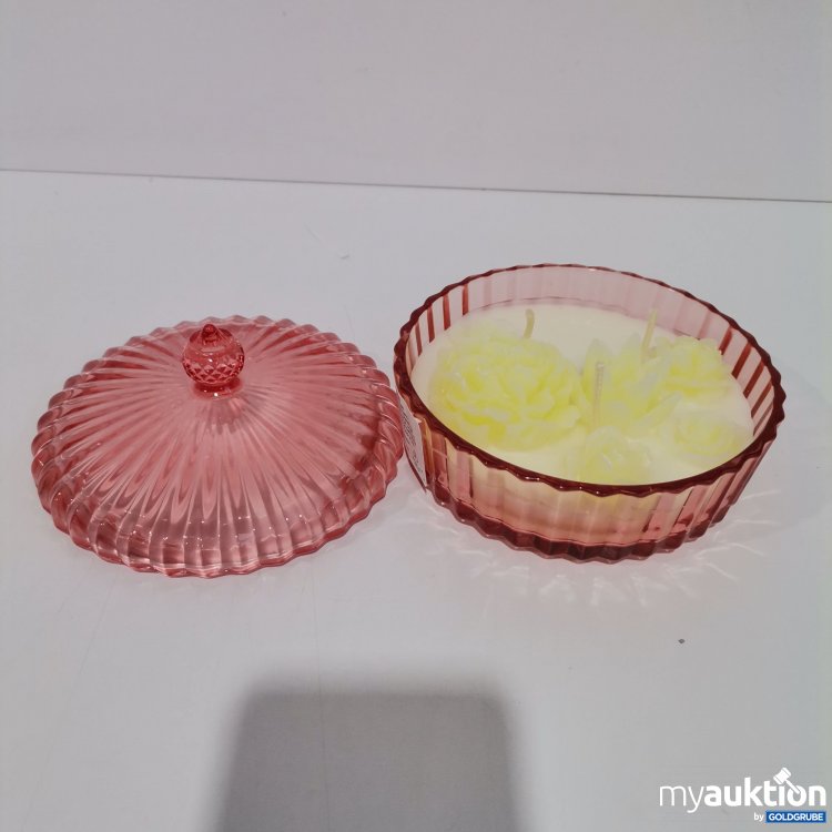 Artikel Nr. 820515 Artikel Nr. 820515: Party lite Kerze im Glas, Rosenoptik 3 Docht, 092624