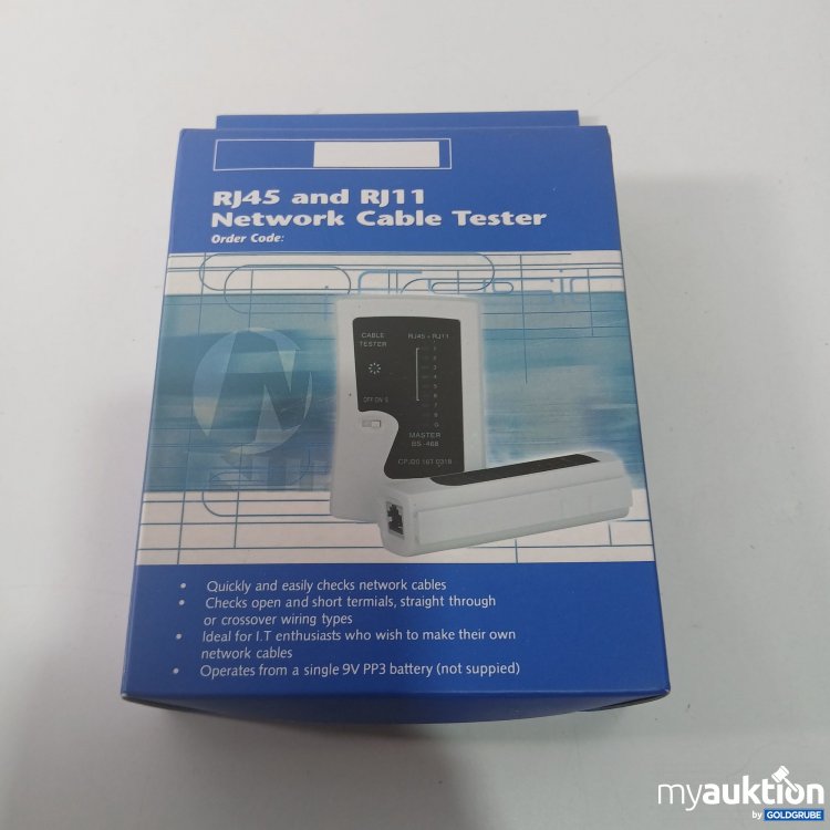 Artikel Nr. 826515 Artikel Nr. 826515: RJ45 and RJ11 Network Cable Tester