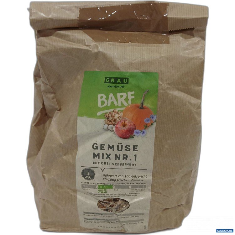 Artikel Nr. 878515: Grau Barf Gemüse Mix Nr. 1 ca. 1.2kg