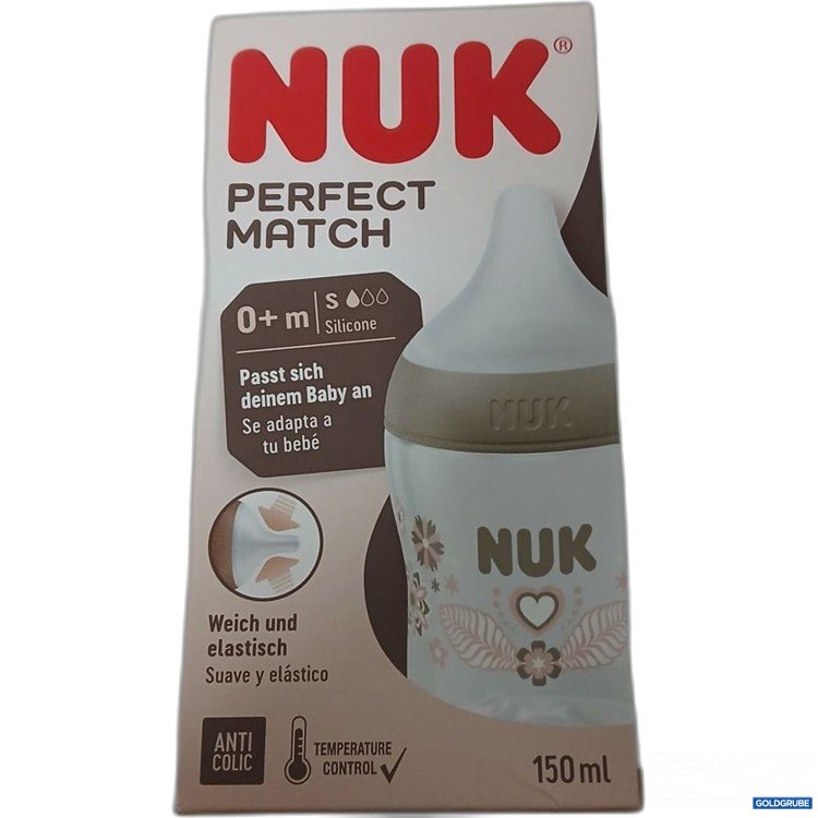 Artikel Nr. 918515 Artikel Nr. 918515: NUK Perfect Match S Silikonflasche