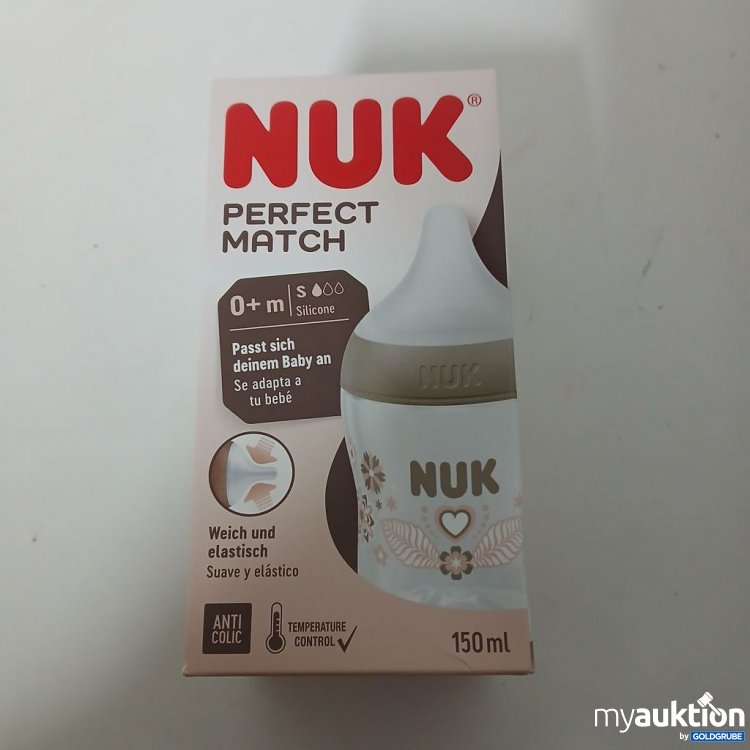 Artikel Nr. 918515 Artikel Nr. 918515: NUK Perfect Match S Silikonflasche