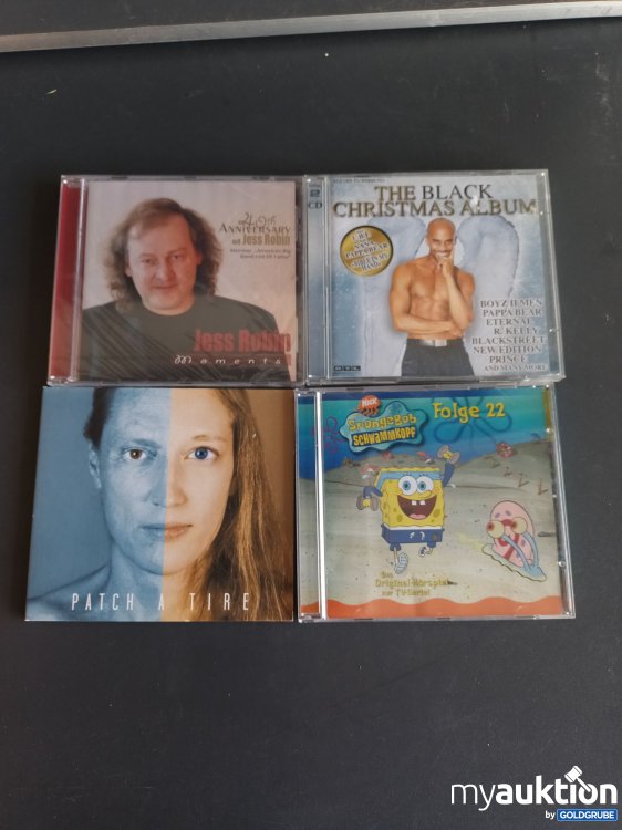 Artikel Nr. 398516 Artikel Nr. 398516: Voller Bananen Karton mit Musik CDs