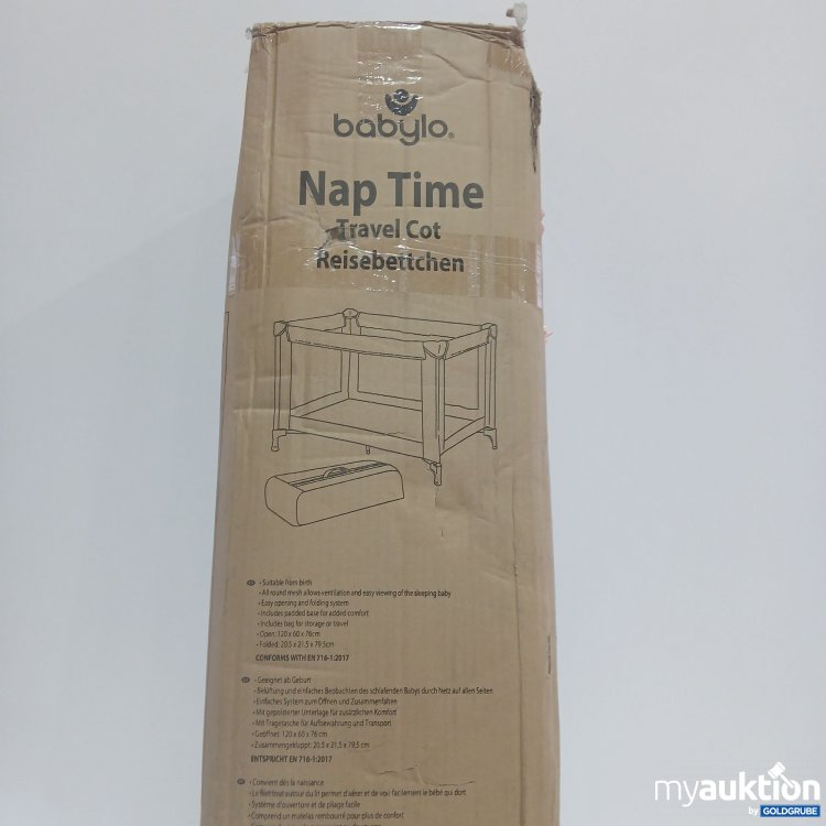 Artikel Nr. 438516: Babylo Nap Time Reisebettchen 120x60x76cm