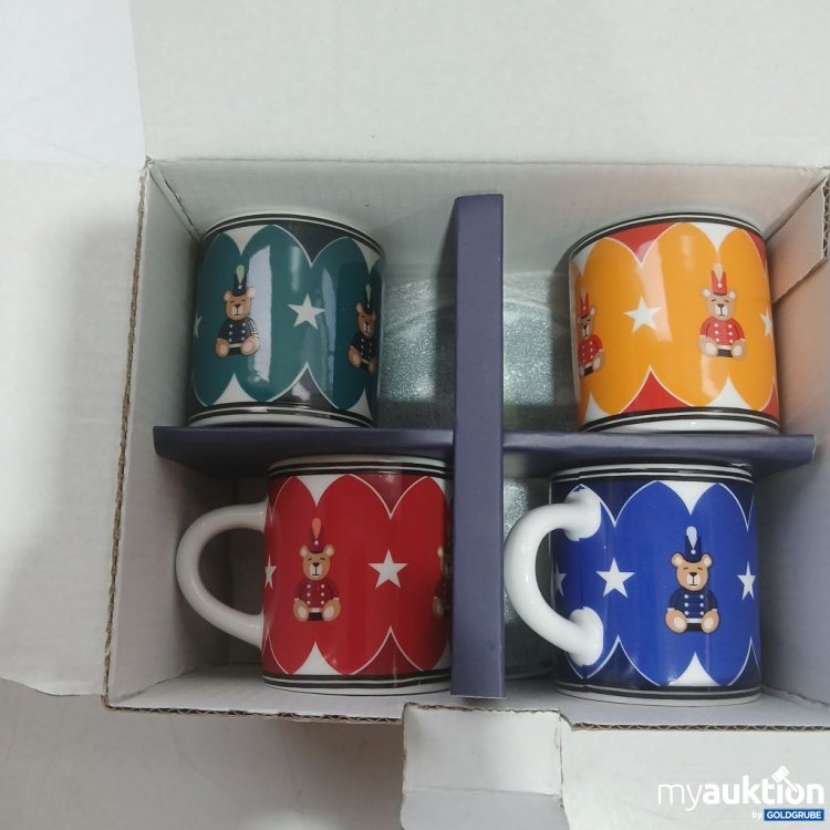 Artikel Nr. 447516: Bialetti Joyful Memories 4 Espressotassen mit Untertassen