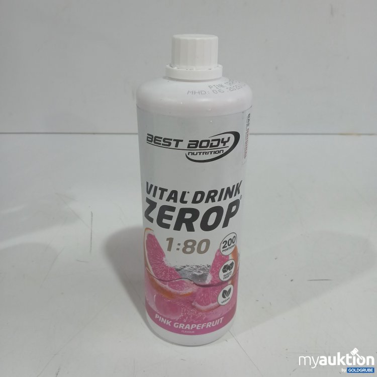 Artikel Nr. 460516 Artikel Nr. 460516: Best Body Vital Drink Zerop Pink Grapefuit Flavour 1L