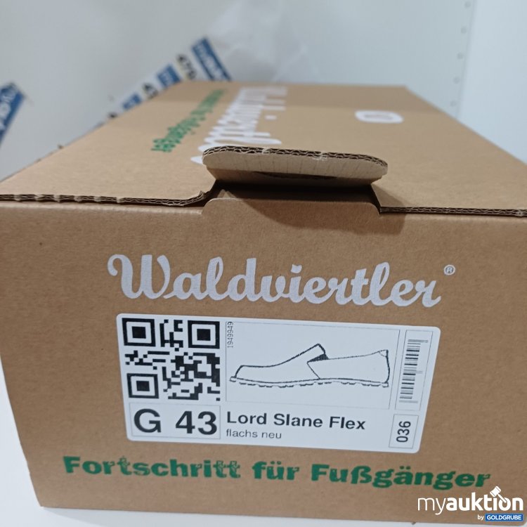 Artikel Nr. 470516: Waldviertler Lord Slane Flex Slipper flachs