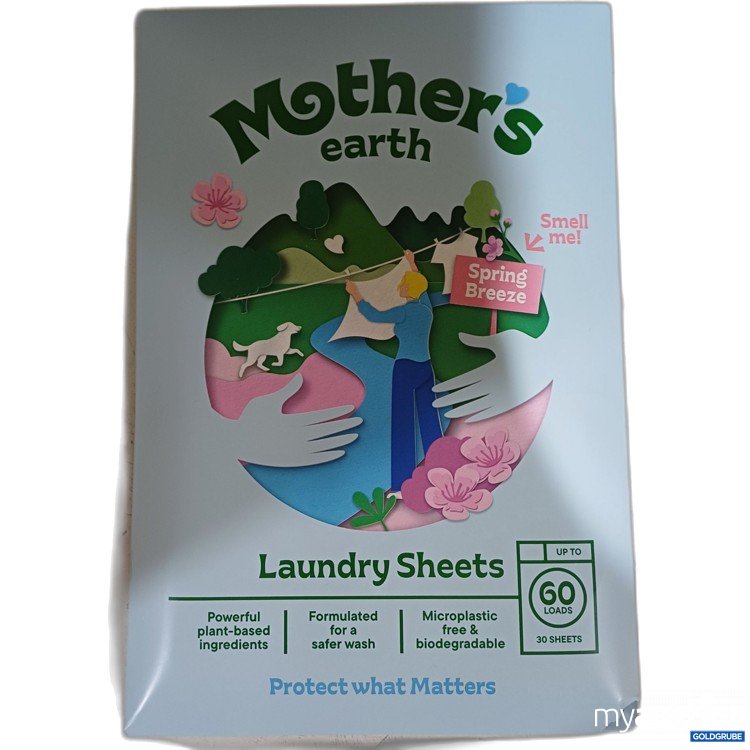 Artikel Nr. 526516: Mother Earth Laundry Sheets, 30 Blätter, Spring Breeze