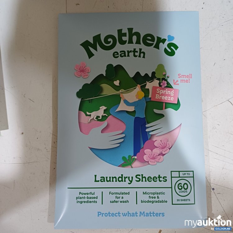 Artikel Nr. 526516: Mother Earth Laundry Sheets, 30 Blätter, Spring Breeze