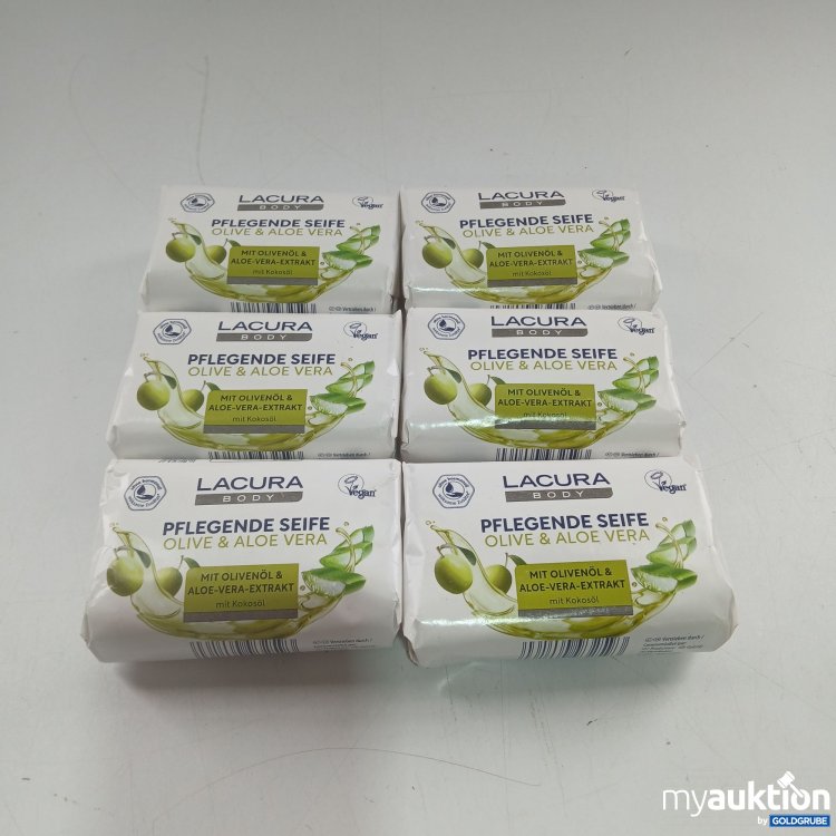 Artikel Nr. 814516 Artikel Nr. 814516: Lacura Body Pflegende Seife 6x150g