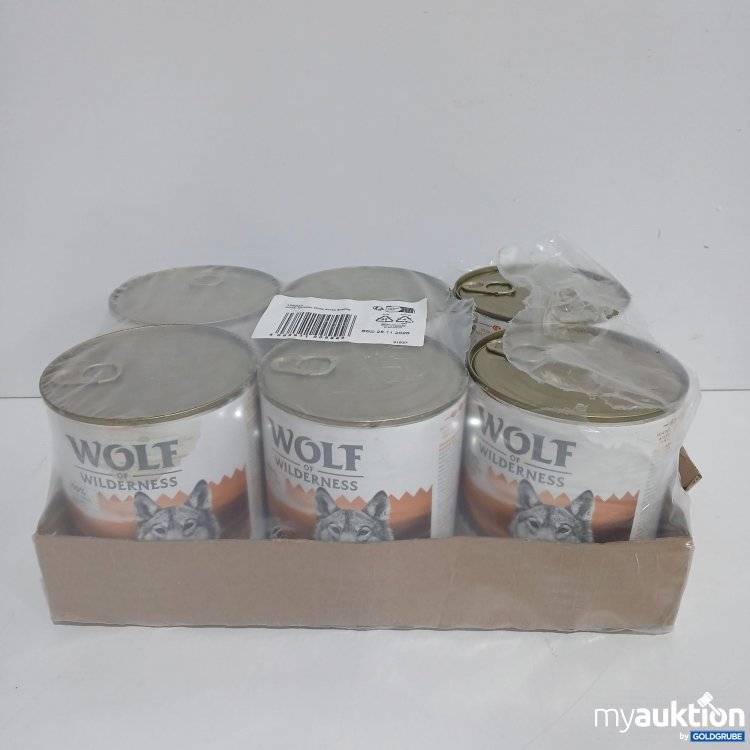 Artikel Nr. 834516 Artikel Nr. 834516: Wolf of Wilderness Hundefutter Wide Fresh chicken with Wild Berries 6x800g