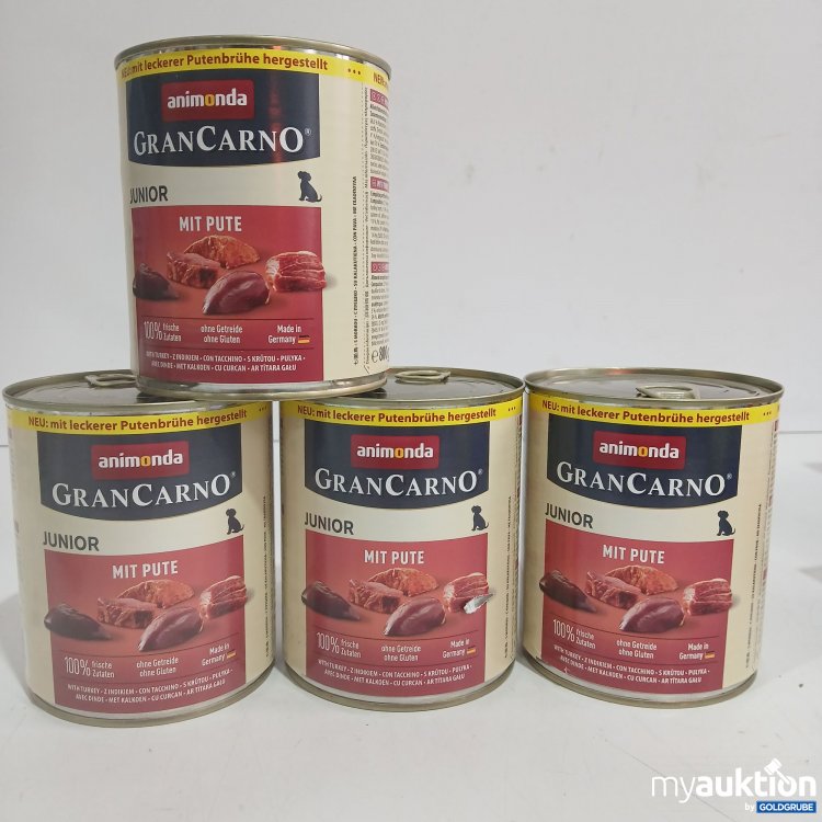 Artikel Nr. 885516: Animonda Gran Carno Junior mit Pute je 800g