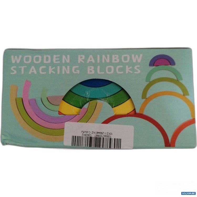 Artikel Nr. 888516 Artikel Nr. 888516: Wooden Rainbow Stacking Blocks