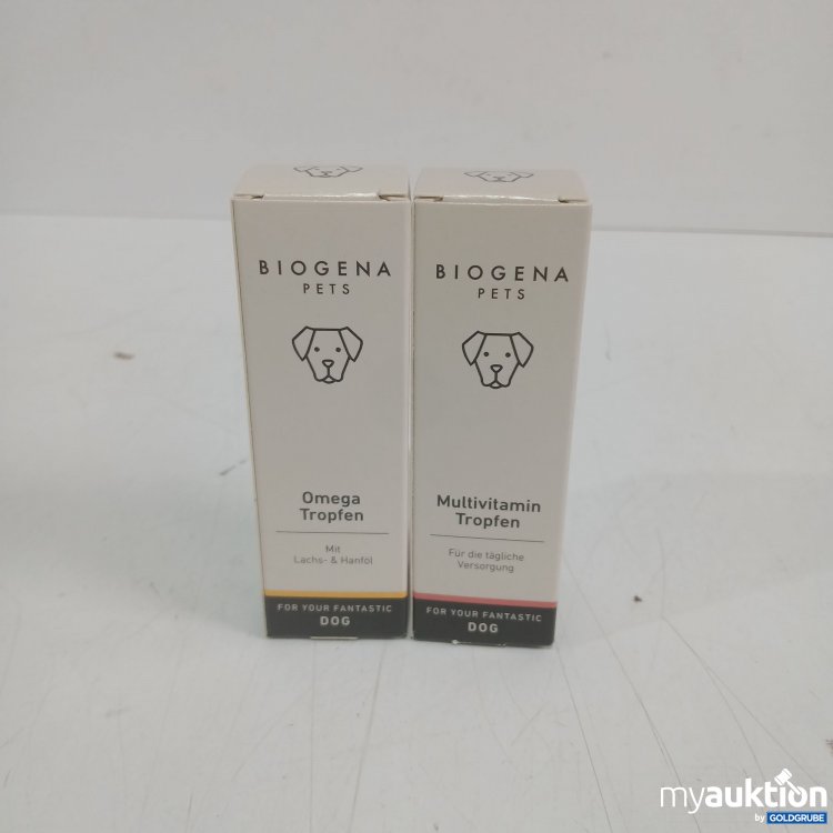 Artikel Nr. 932516 Artikel Nr. 932516: Biogena Pets Omega Tropfen 30ml + Multivitamin Tropfen 30ml