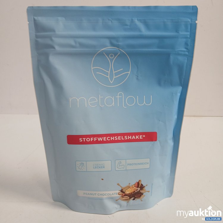 Artikel Nr. 950516: Metaflow Stoffwechselshake Peanut Chocolate 450g 