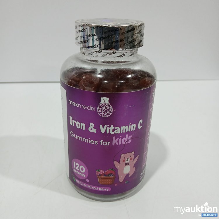 Artikel Nr. 954516: Maxmedix Iron & Vitamin C Gummies for Kids 