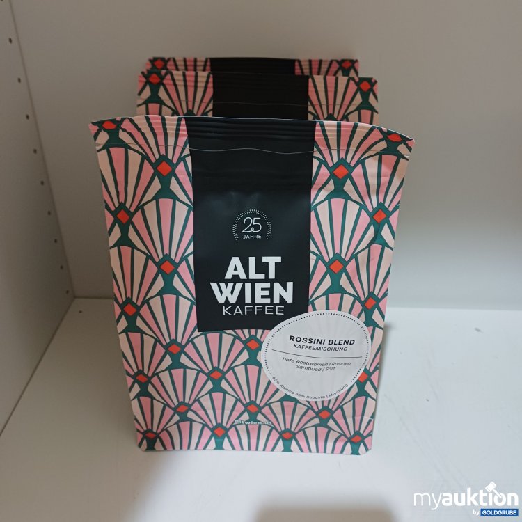 Artikel Nr. 985516: Alt Wiener Kaffee, Kuba, geröstete Haselnuss, Nougat, Zigarrenblatt, 3x250g