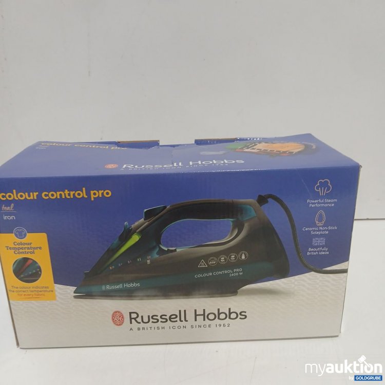 Artikel Nr. 447517: Russell Hobbs Colour Control Pro Dampfbügeleisen
