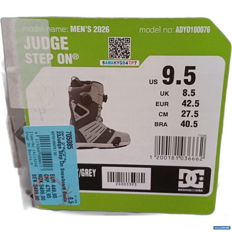 Artikel Nr. 781517 Artikel Nr. 781517: DC Judge Step On Snowboard Boots