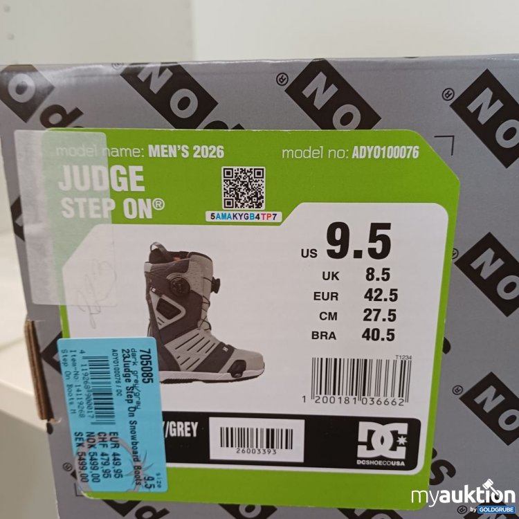 Artikel Nr. 781517 Artikel Nr. 781517: DC Judge Step On Snowboard Boots