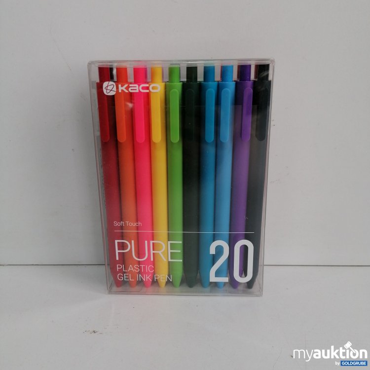 Artikel Nr. 832517 Artikel Nr. 832517: Kaco Pure Plastic Gel ink Pen 20x