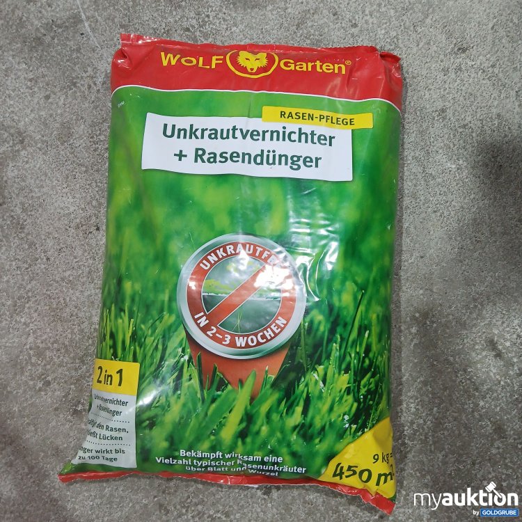 Artikel Nr. 834517 Artikel Nr. 834517: Wolf Garten Unkrautvernichter + Rasendünger 9kg