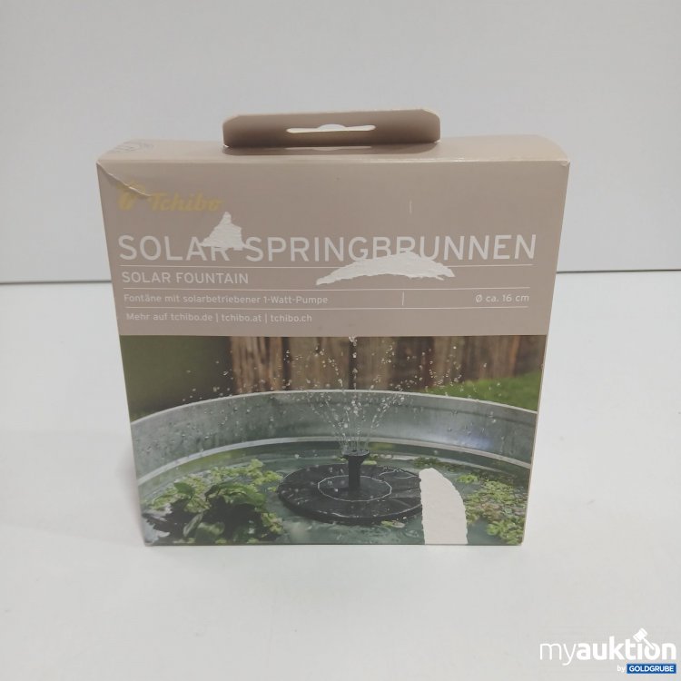 Artikel Nr. 905517: Tchibo Solar-Springbrunnen ca.16cm 