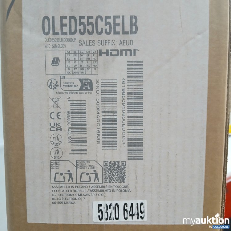 Artikel Nr. 967517: LG OLED55C59LB Fernseher 55Zoll 