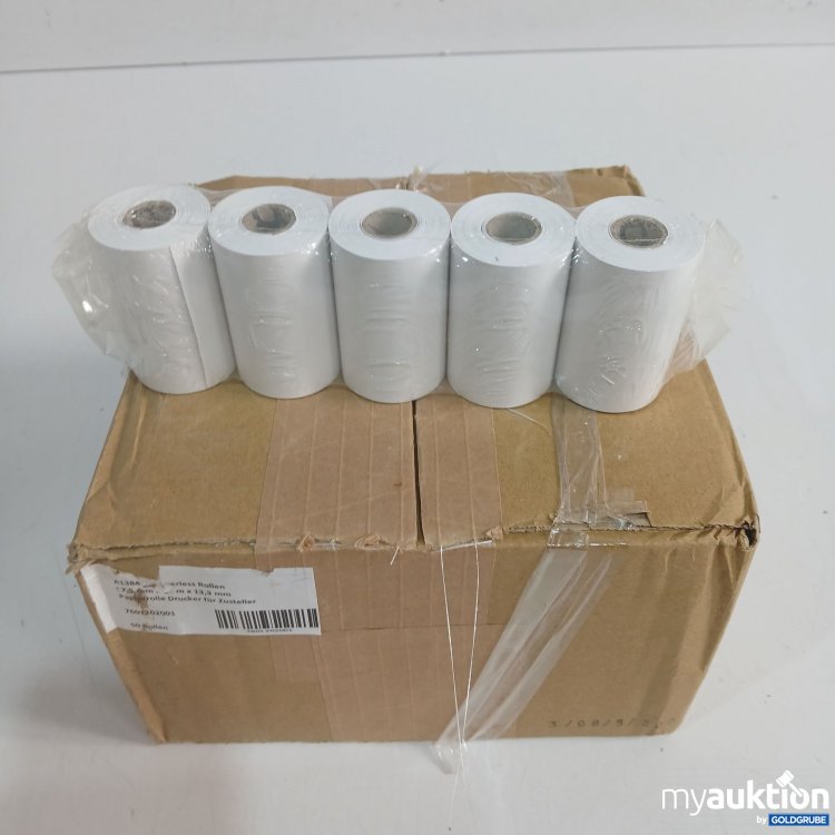 Artikel Nr. 971517 Artikel Nr. 971517: Linerless Rollen 57,5mm x 13,3mm 50 Rollen