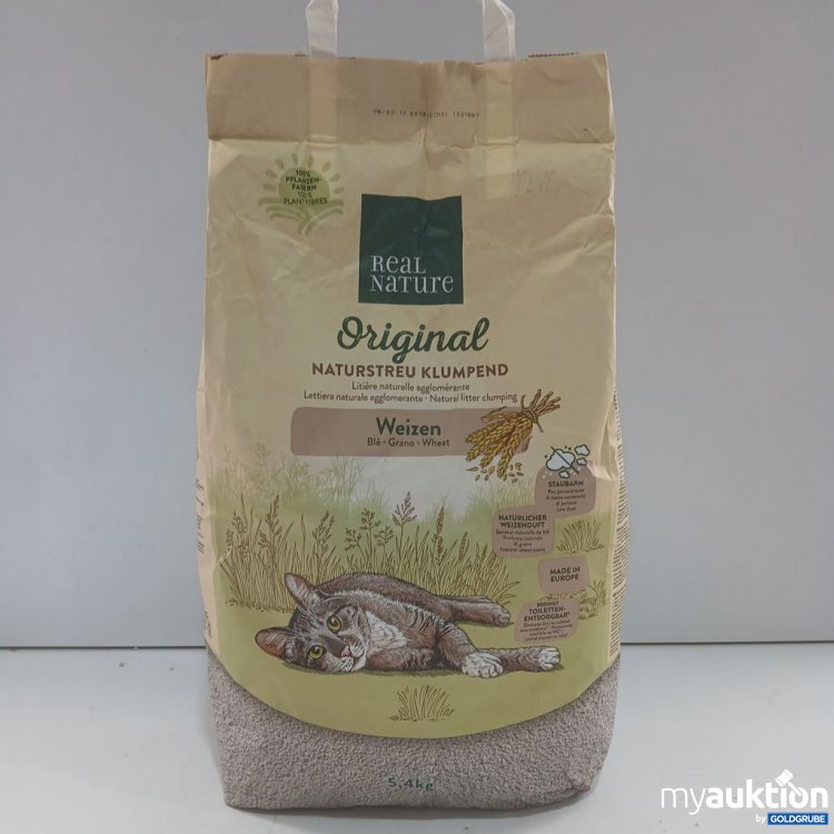 Artikel Nr. 973517: Real Nature Original Naturstreu klumpend Weizen 5.4 kg