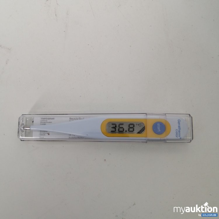 Artikel Nr. 335518 Artikel Nr. 335518: Geratherm Color Fieberthermometer gelb