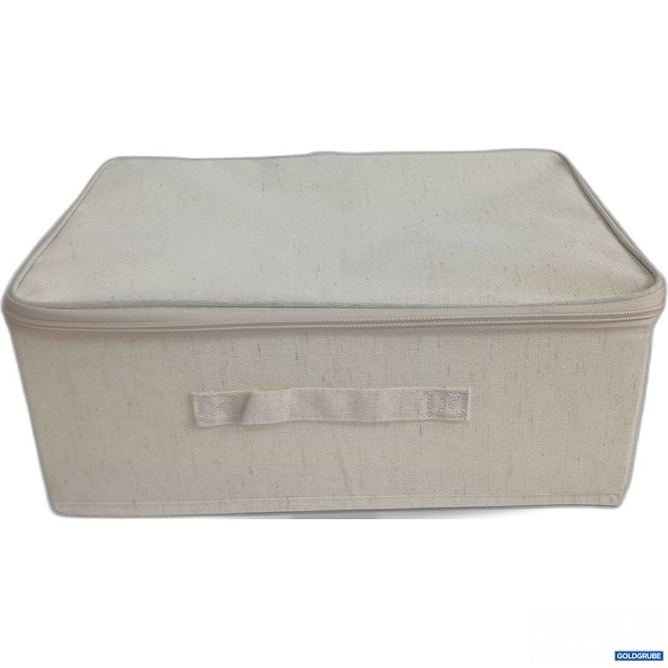 Artikel Nr. 446518 Artikel Nr. 446518: Stoff-Aufbewahrungsbox faltbar creme ca 40x28x17cm